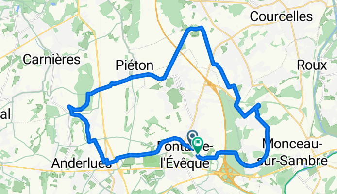 Route in Fontaine-l'Évêque