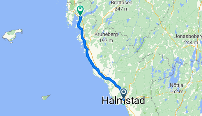 Halmstad - Fjärås kyrkby