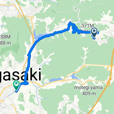 Route from Yahazu