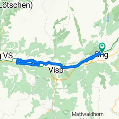 Rhonesandstrasse, Brig nach Rhonesandstrasse, Brig