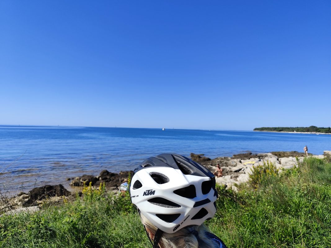 Izola nach Umag, auf einem Teil der Parenzana