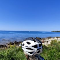Izola nach Umag, auf einem Teil der Parenzana