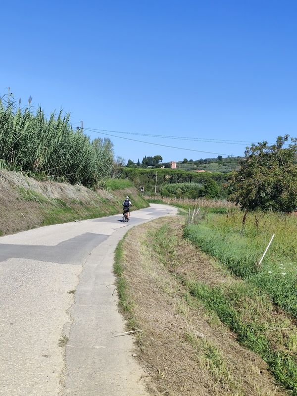 Izola nach Umag, auf einem Teil der Parenzana