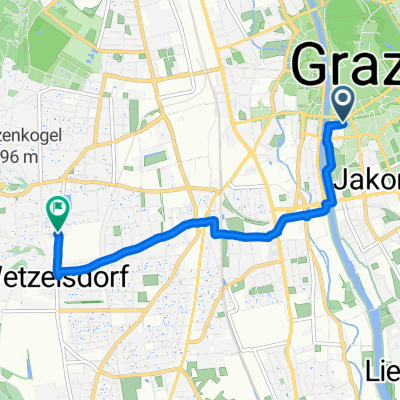 Keesgasse, Graz nach Josef-Posch-Straße, Graz