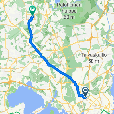 Teollisuuskatu, Helsinki a Myyrmäenraitti, Vantaa