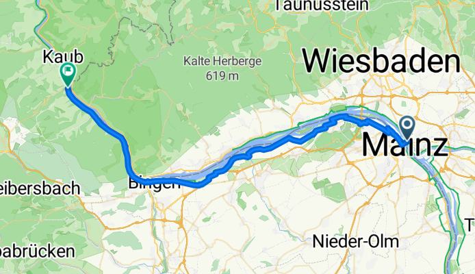 Wiesbaden-Mainz-Kastel Bahnhof nach L224