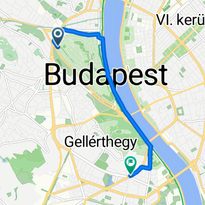 Logodi utca, Budapest to Móricz Zsigmond körtér, Budapest