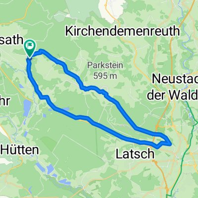 Döllnitz Weiden Parkstein - Tour CLONED FROM ROUTE 46788