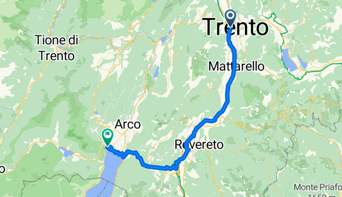 Trento - Riva del Garda