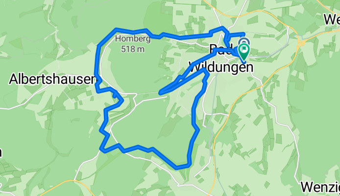 Quellenweg Bad-Wildungen