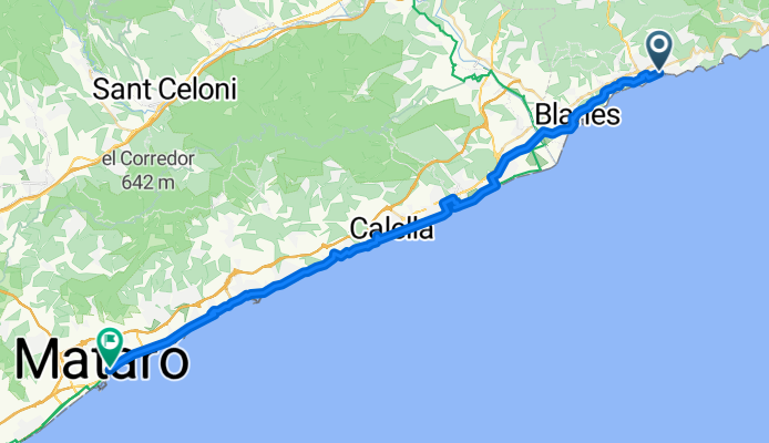 Passeig de Camprodon i Arrieta nach Carrer de Sant Pere