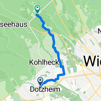 Karl-Arnold-Straße, Wiesbaden nach Wilfried-Ries-Straße, Wiesbaden