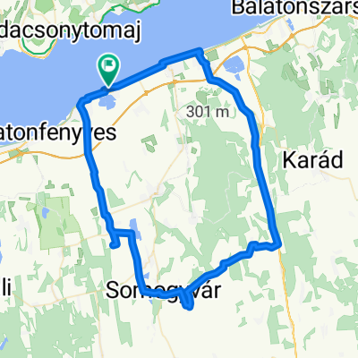 Tempóváltás Somogyban (Fonyódliget kör) Road 78K (BB365)