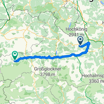 Von Mühlbach am Hochkönig bis Neukirchen am Großvenediger