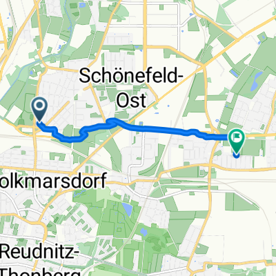 Paul-Heyse-Straße, Leipzig nach Johannes-Kärner-Straße, Leipzig