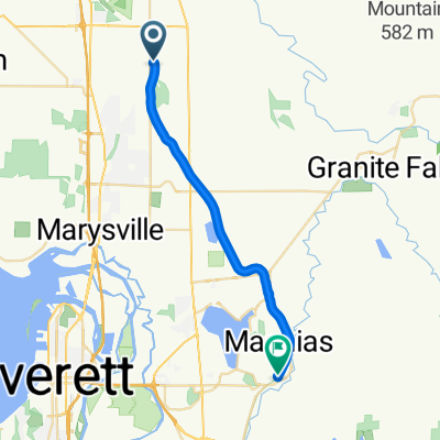 Centennial Trail, Snohomish to 59th Ave NE, Arlington