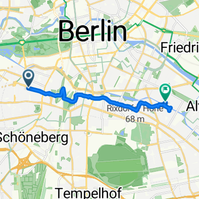 Motzstraße, Berlin nach Paul-Lincke-Ufer, Berlin
