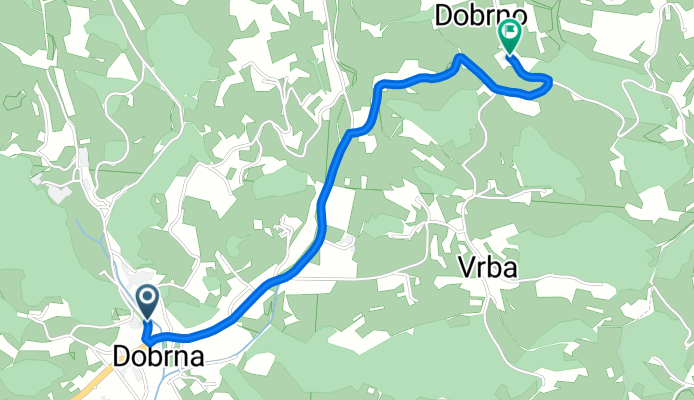 Dobrna to Zavrh nad Dobrno