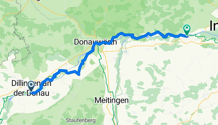 Dillingen an der Donau - Neuburg an der Donau