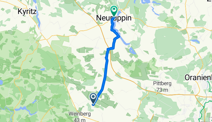 RLL_BUU_012 - So was von still- sowas von einsam auf dem alten Bahndamm Paulinenaue - Neuruppin