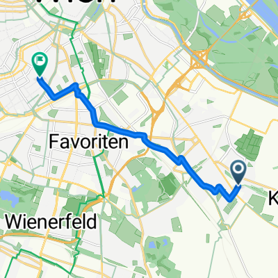 Kaiser-Ebersdorfer-Straße, Vienna to Schloßgasse, Vienna