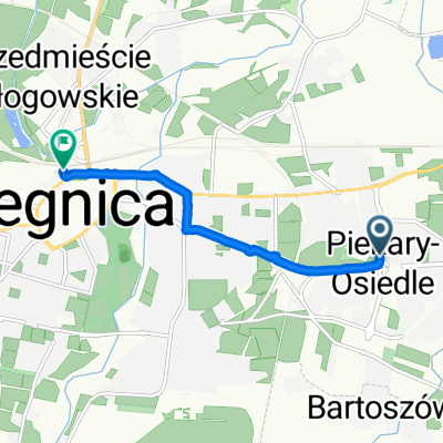 J Przybosia, Legnica do M Skłodowskiej-Curie, Legnica