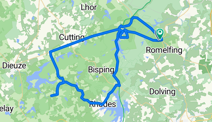 De Rue de l'Étang à Rue de l'Étang