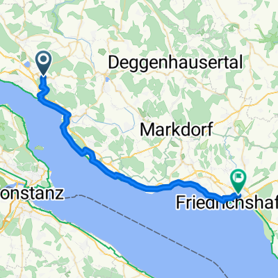 Überlingen nach Friedrichshafen