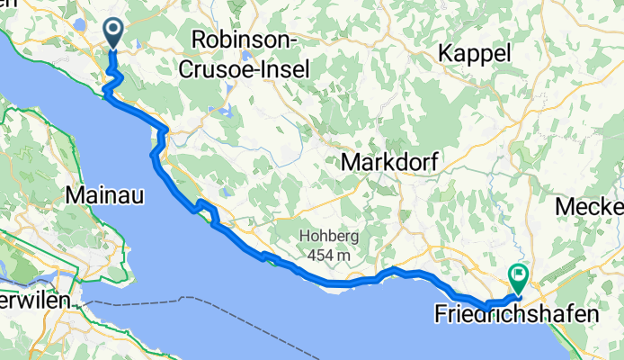 Überlingen nach Friedrichshafen