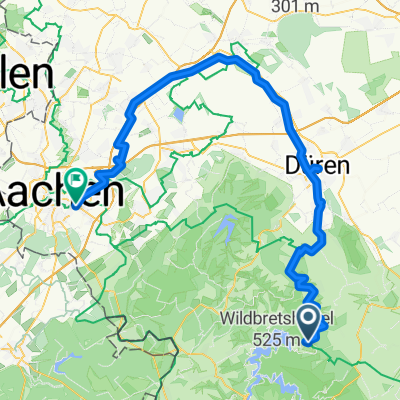 Auf Wissen Woog nach Altstraße