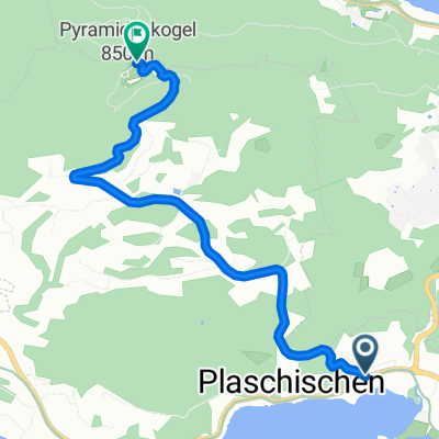 Route in Keutschach am See