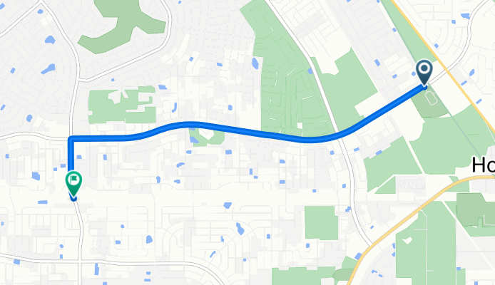 Citrus Springs to W Fillmore St, Citrus Springs