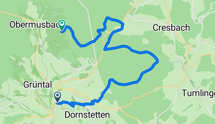 Gärtlesäcker, Dornstetten nach Dürrbachmähder, Freudenstadt