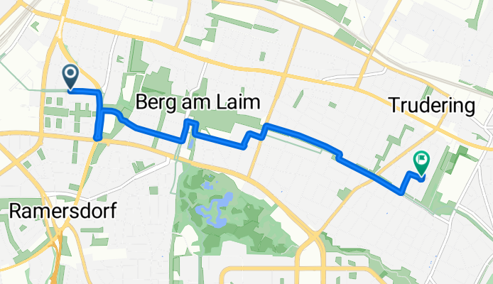 Grafinger Straße, München nach Haffstraße, München