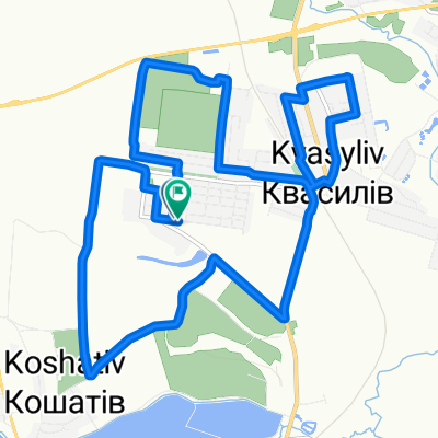 Фестивальна вулиця, Zdolbuniv to Фестивальна вулиця, Zdolbuniv