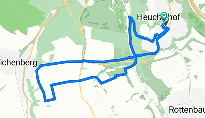 10k Moskauer Ring, Würzburg to Moskauer Ring, Würzburg