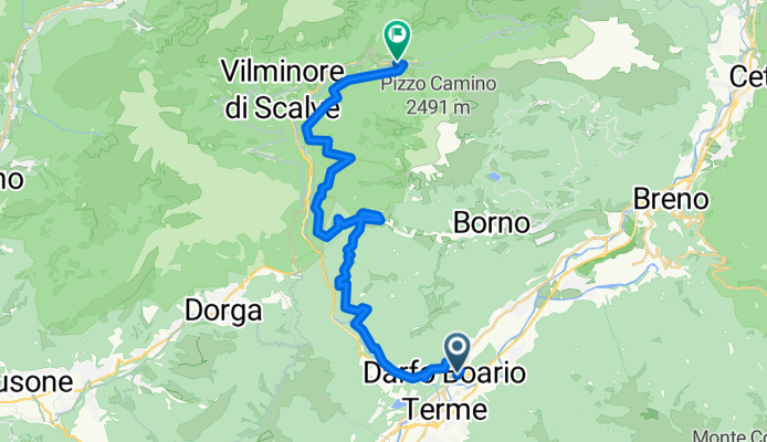 Vicolo Plinio nach Vicolo Fontana