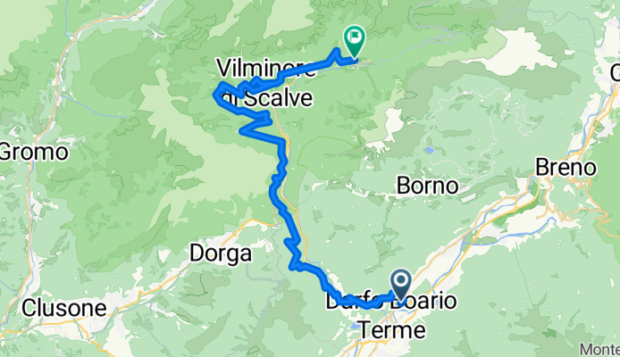 Vicolo Plinio nach Via della Costa