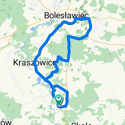 Włodzice Wielkie do Włodzice Wielkie