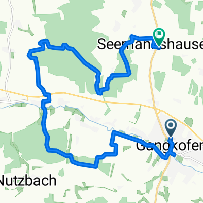 Am Anger, Gangkofen nach Seemannshausen, Gangkofen