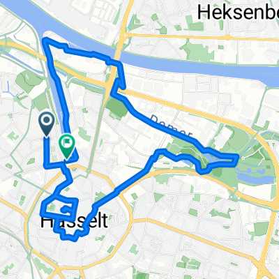 Route in Hasselt