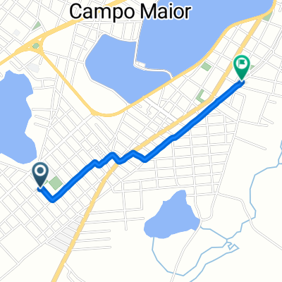 De Rua Boa Esperaca a Rua Treze de Março