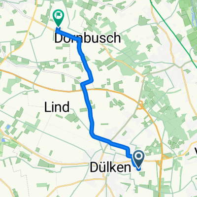 Heesstraße, Viersen nach Bocholt, Nettetal