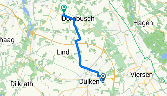 Heesstraße, Viersen nach Bocholt, Nettetal