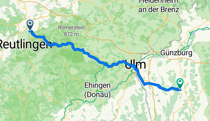 Riedericher Straße, Riederich nach Ringweg, Wiesenbach