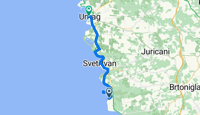 Karigador - Carigador, Karigador nach Obala Josipa Broza Tita, Umag