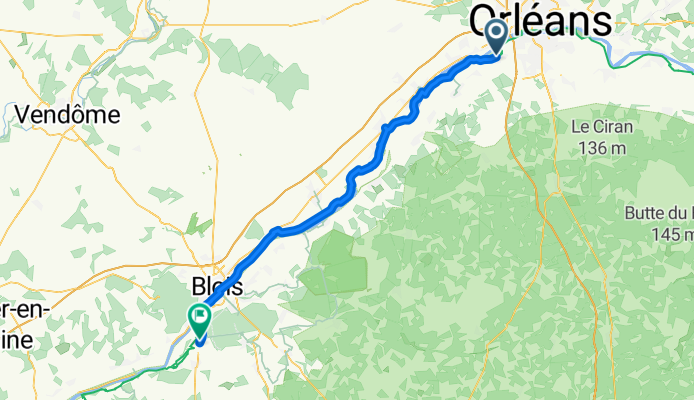 Sdaint-Hilaire-Saint-Mesmin bis Chailles