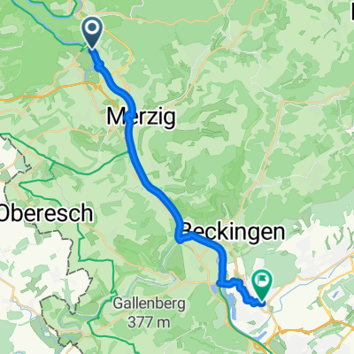 Route zu Eiscafe Trentino