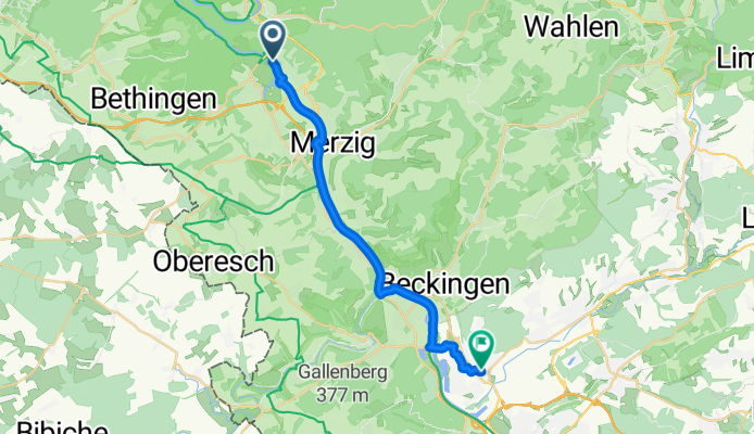 Route zu Eiscafe Trentino