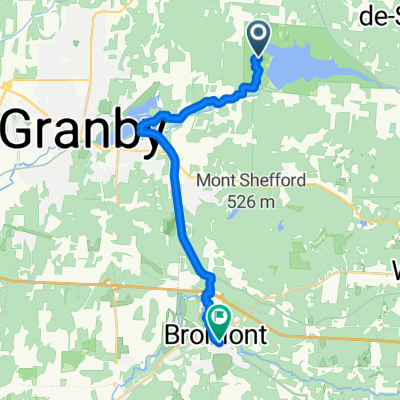 Roxton Pond to Boul de Bromont, Bromont